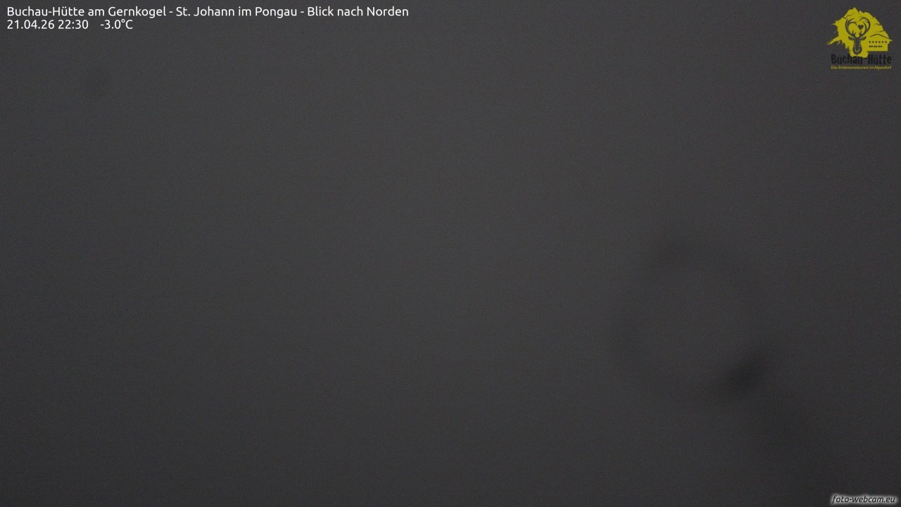 Archiv Foto Webcam Buchau-Hütte am Gernkogel - St. Johann