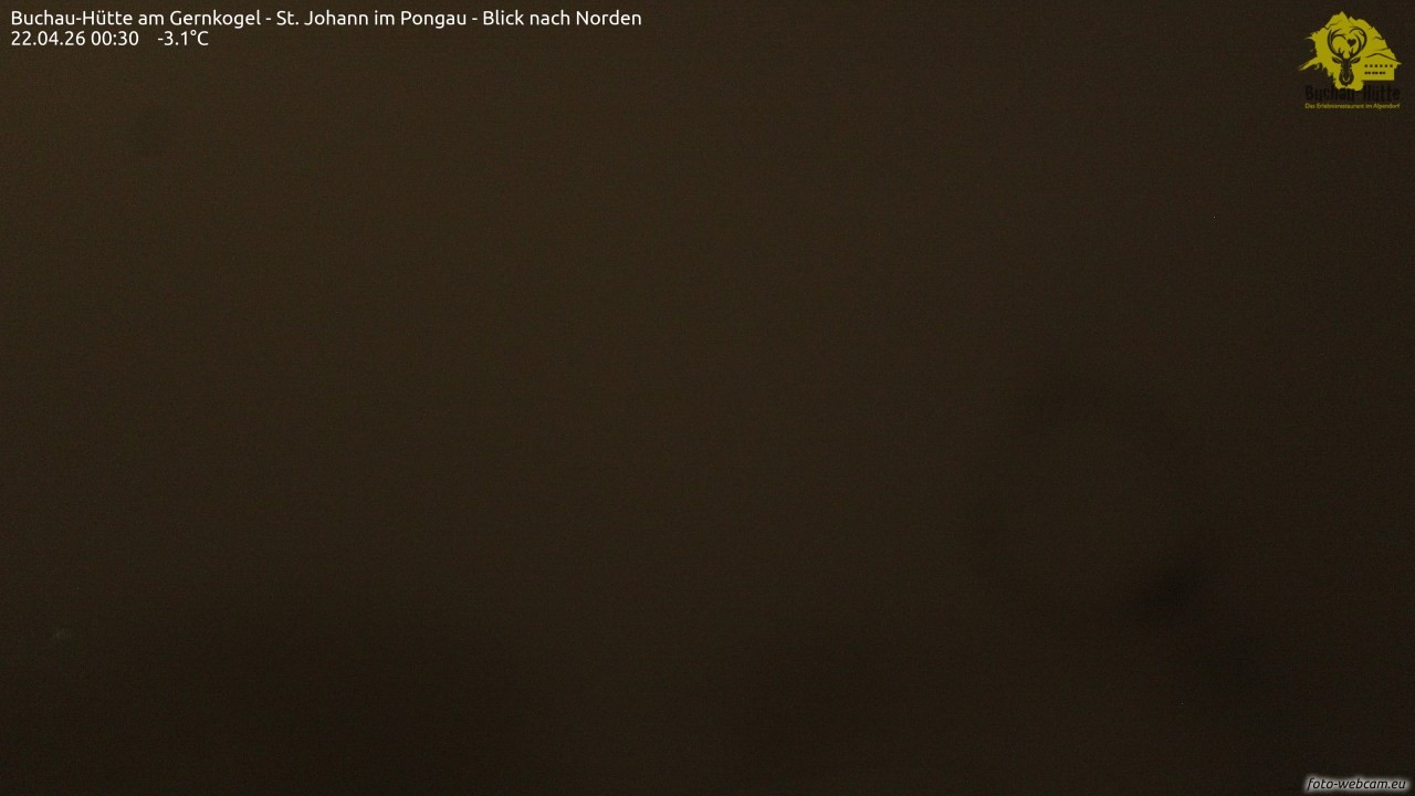 Archiv Foto Webcam Buchau-Hütte am Gernkogel - St. Johann