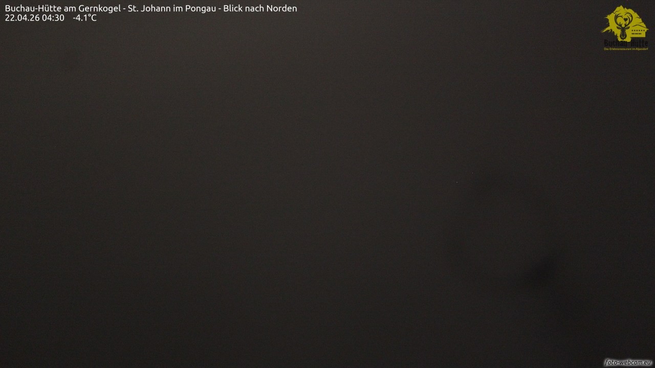 Archiv Foto Webcam Buchau-Hütte am Gernkogel - St. Johann