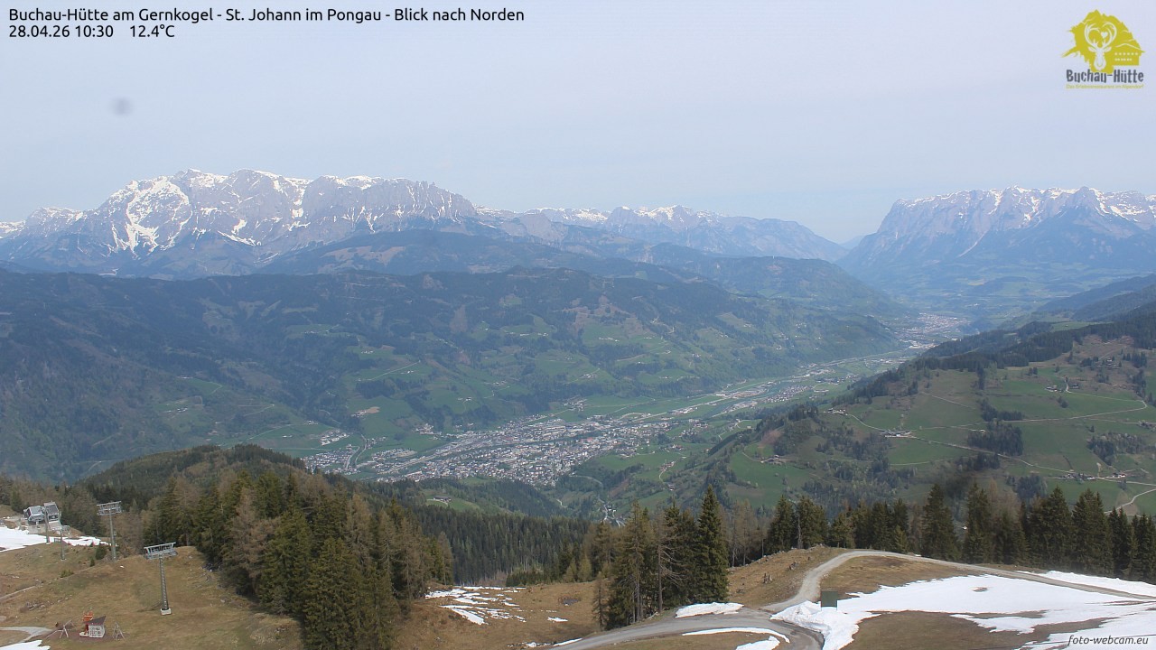 Archiv Foto Webcam Buchau-Hütte am Gernkogel - St. Johann