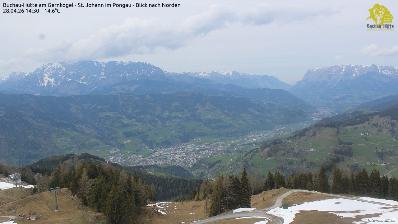 Archiv Foto Webcam Buchau-Hütte am Gernkogel - St. Johann