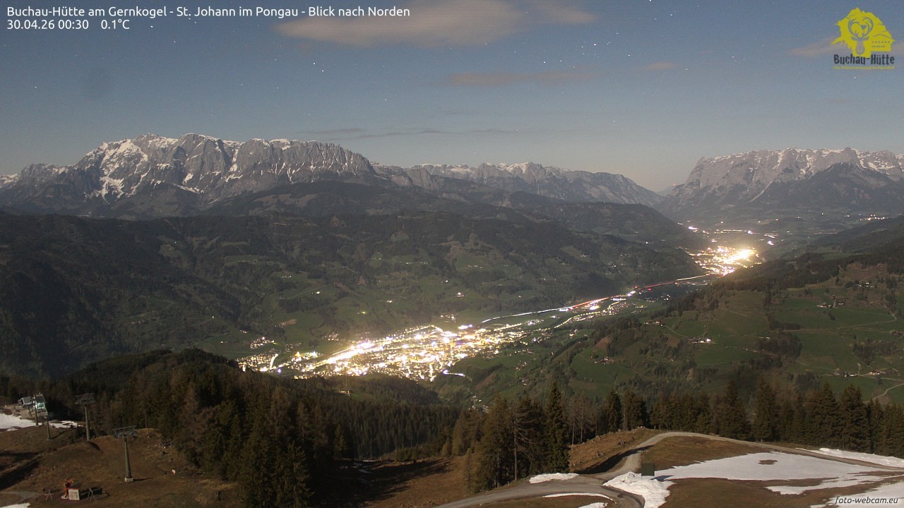 Archived image Webcam Gernkogel - View to the North