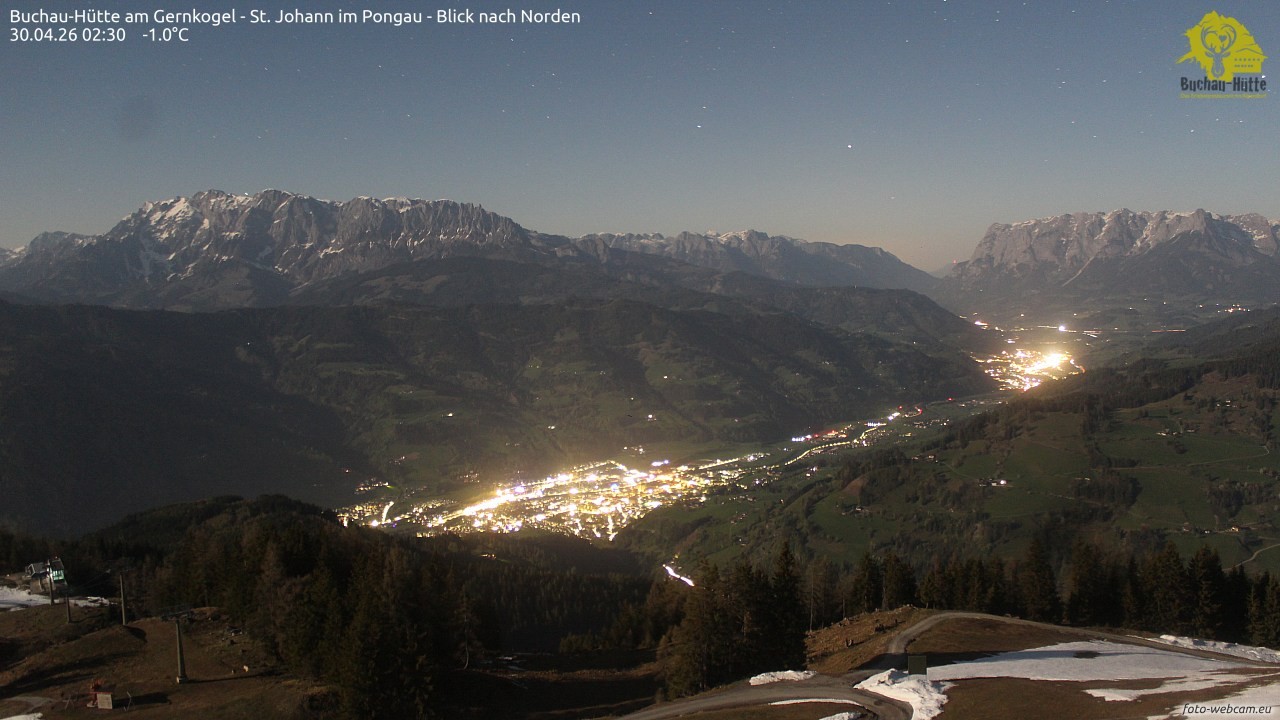Archived image Webcam Gernkogel - View to the North