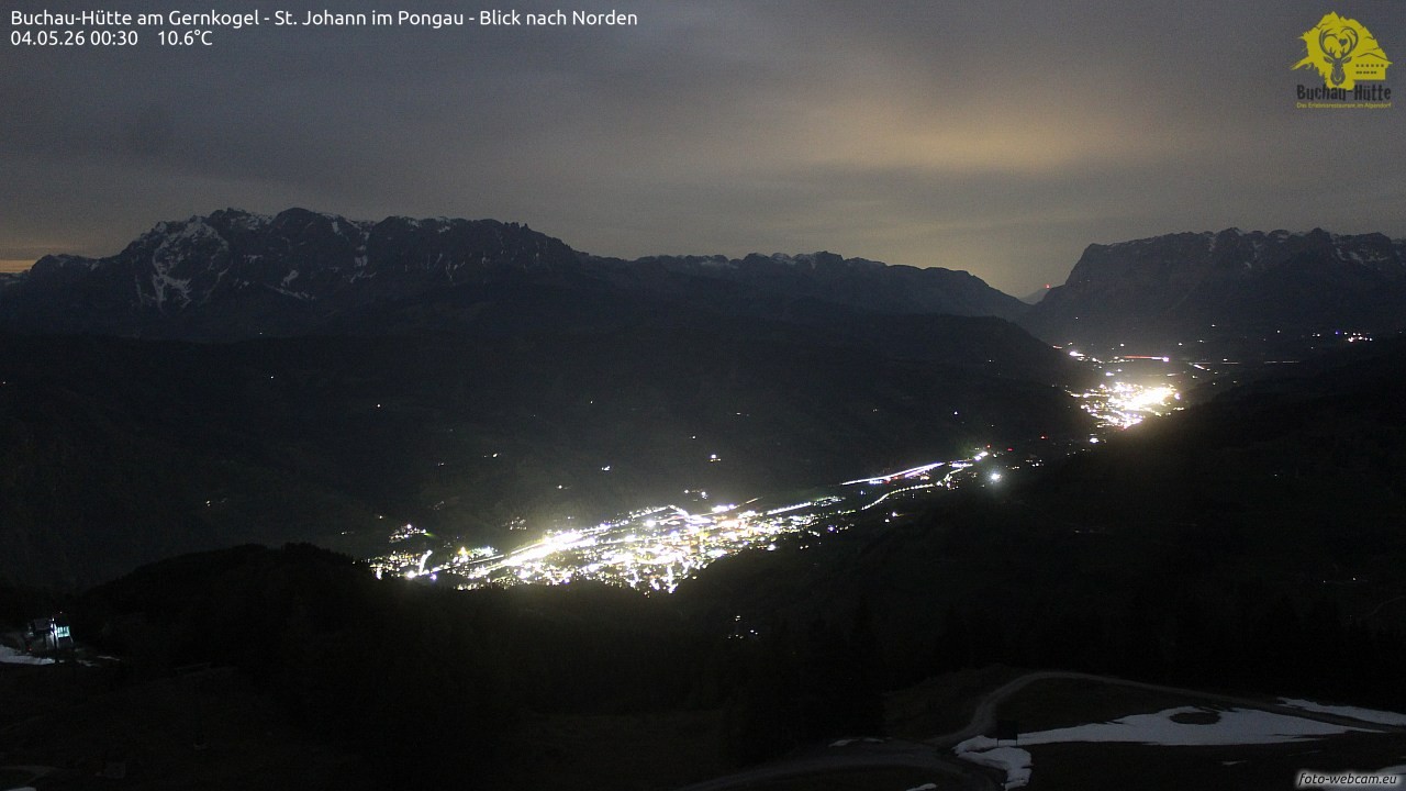 Archived image Webcam Gernkogel - View to the North