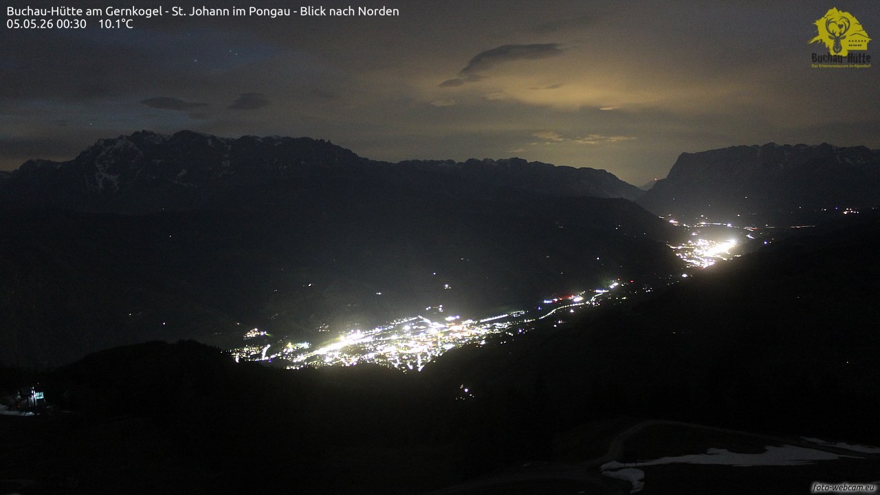 Archiv Foto Webcam Buchau-Hütte am Gernkogel - St. Johann