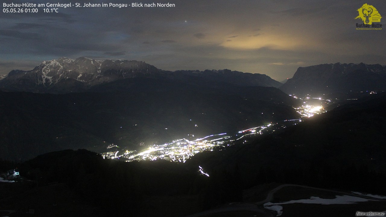 Archiv Foto Webcam Buchau-Hütte am Gernkogel - St. Johann