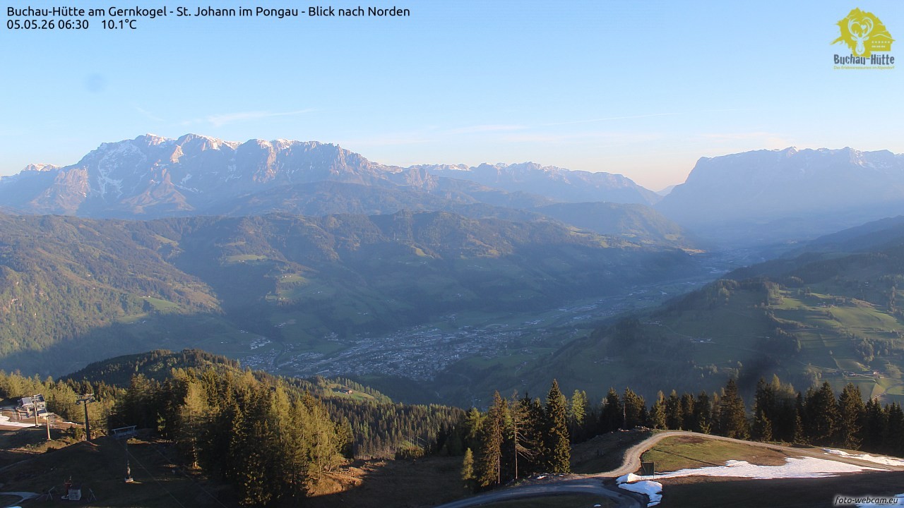 Archiv Foto Webcam Buchau-Hütte am Gernkogel - St. Johann