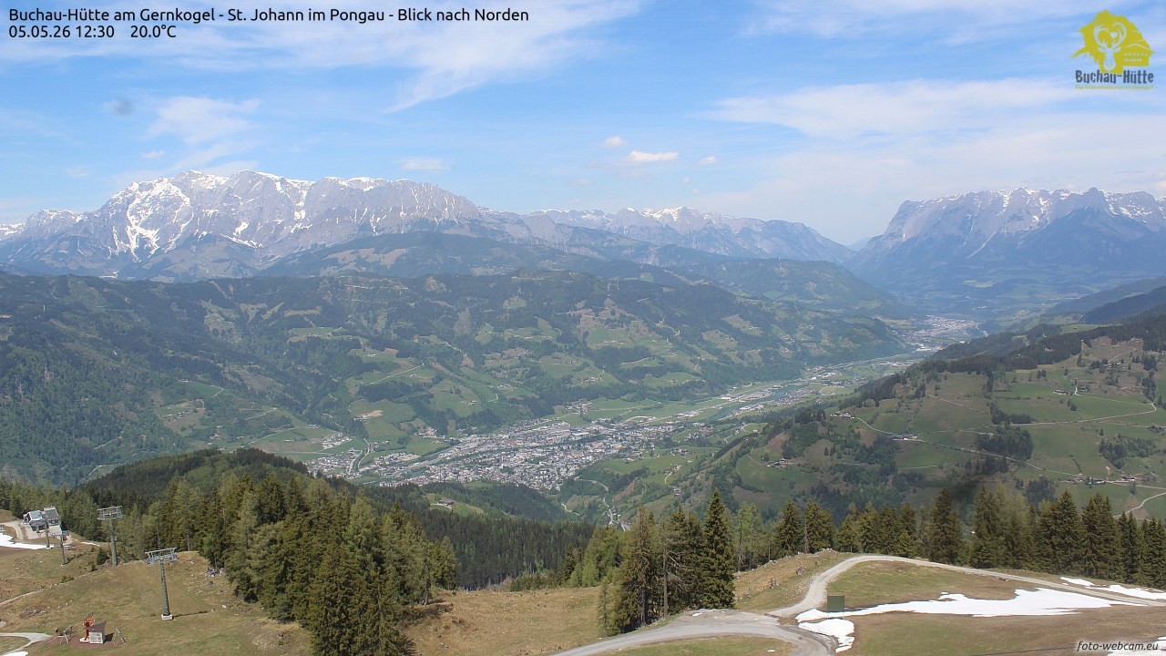 Archiv Foto Webcam Buchau-Hütte am Gernkogel - St. Johann