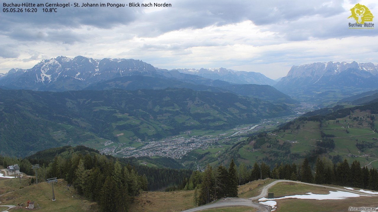 Archiv Foto Webcam Buchau-Hütte am Gernkogel - St. Johann