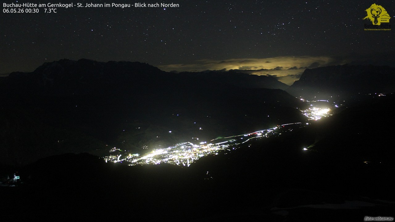 Archived image Webcam Gernkogel - View to the North