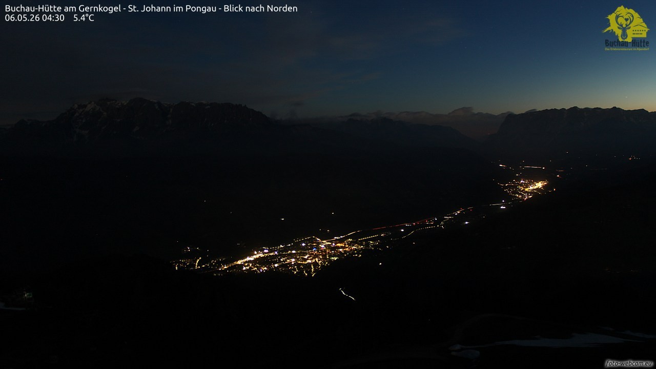 Archived image Webcam Gernkogel - View to the North