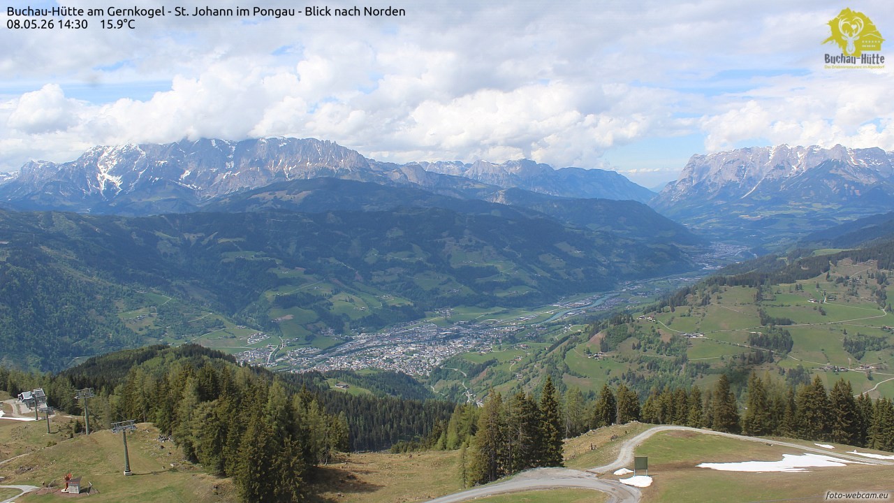 Archiv Foto Webcam Buchau-Hütte am Gernkogel - St. Johann