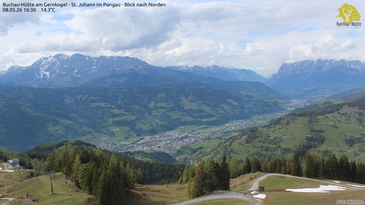 Archiv Foto Webcam Buchau-Hütte am Gernkogel - St. Johann