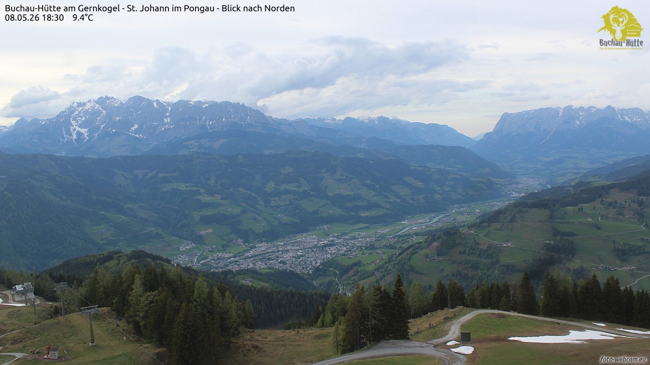 Archiv Foto Webcam Buchau-Hütte am Gernkogel - St. Johann