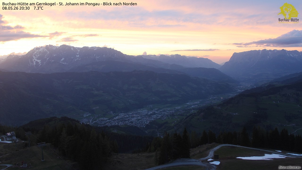Archiv Foto Webcam Buchau-Hütte am Gernkogel - St. Johann
