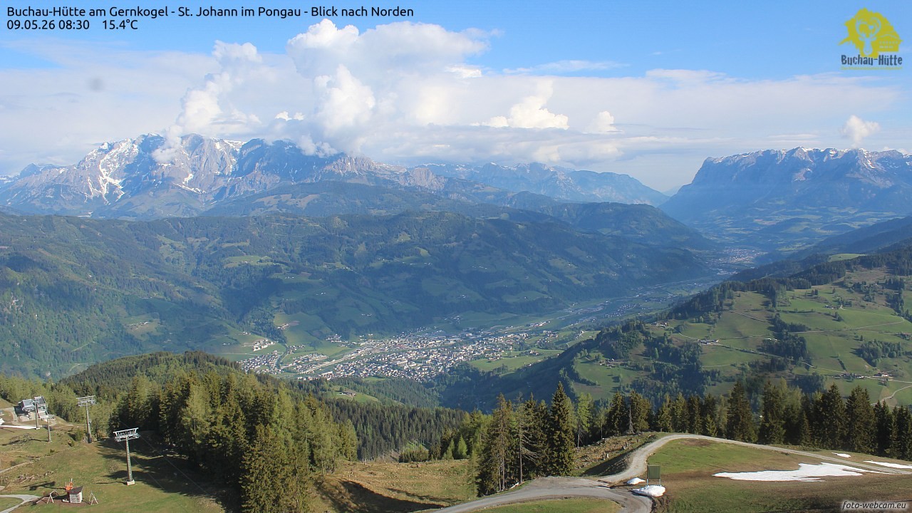 Archiv Foto Webcam Buchau-Hütte am Gernkogel - St. Johann