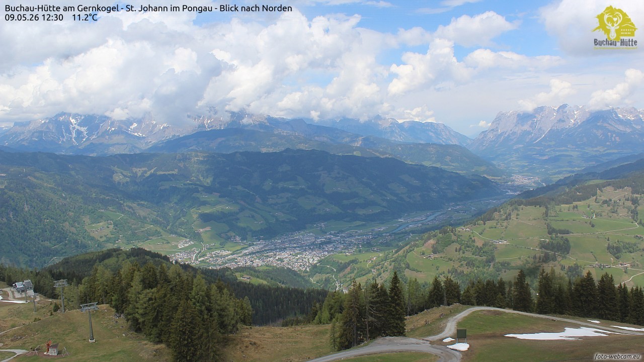 Archiv Foto Webcam Buchau-Hütte am Gernkogel - St. Johann