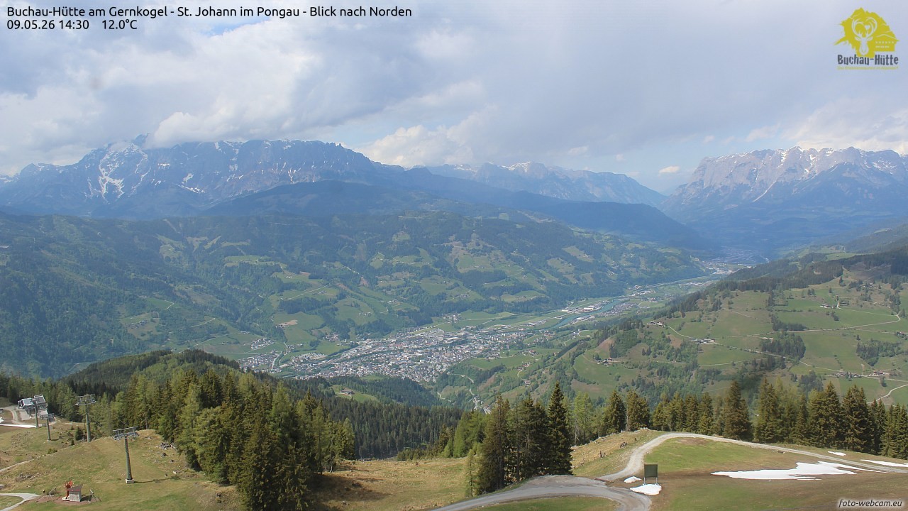 Archiv Foto Webcam Buchau-Hütte am Gernkogel - St. Johann