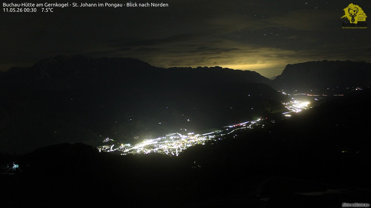 Archived image Webcam Gernkogel - View to the North