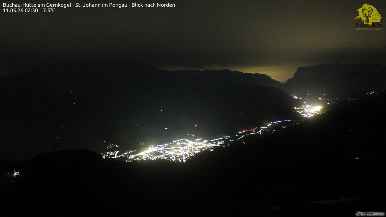 Archived image Webcam Gernkogel - View to the North