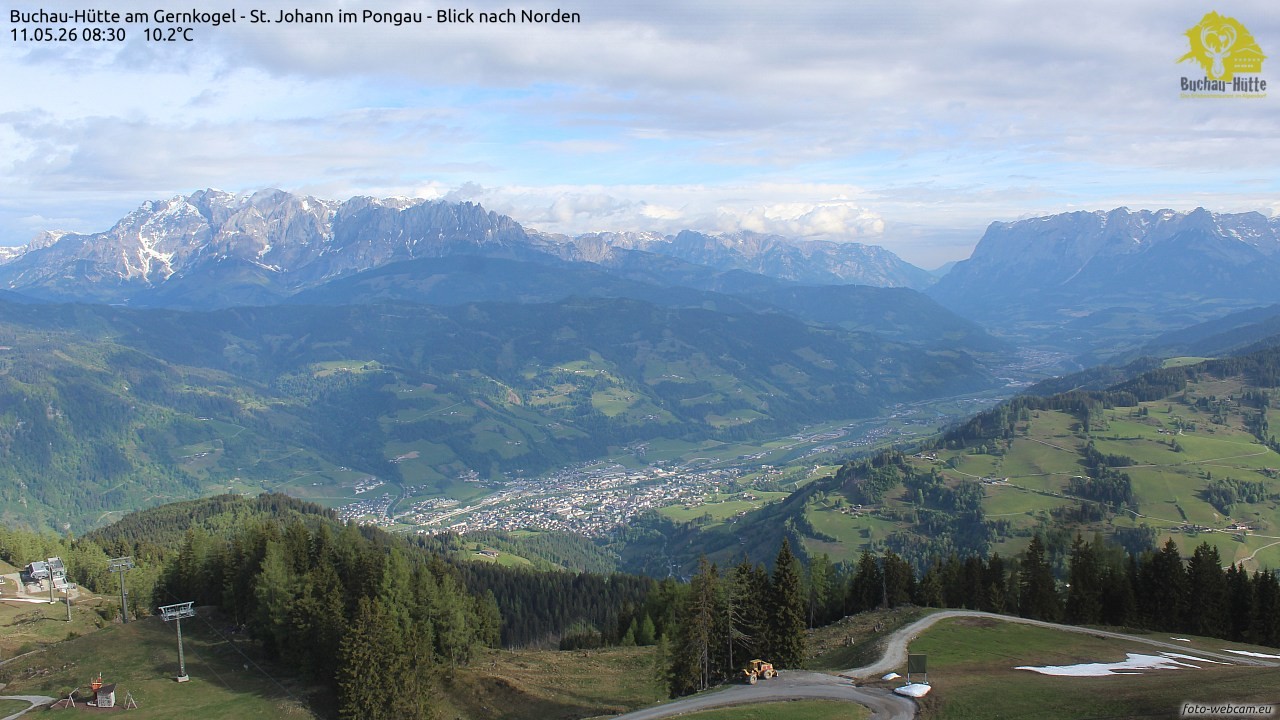 Archived image Webcam Gernkogel - View to the North