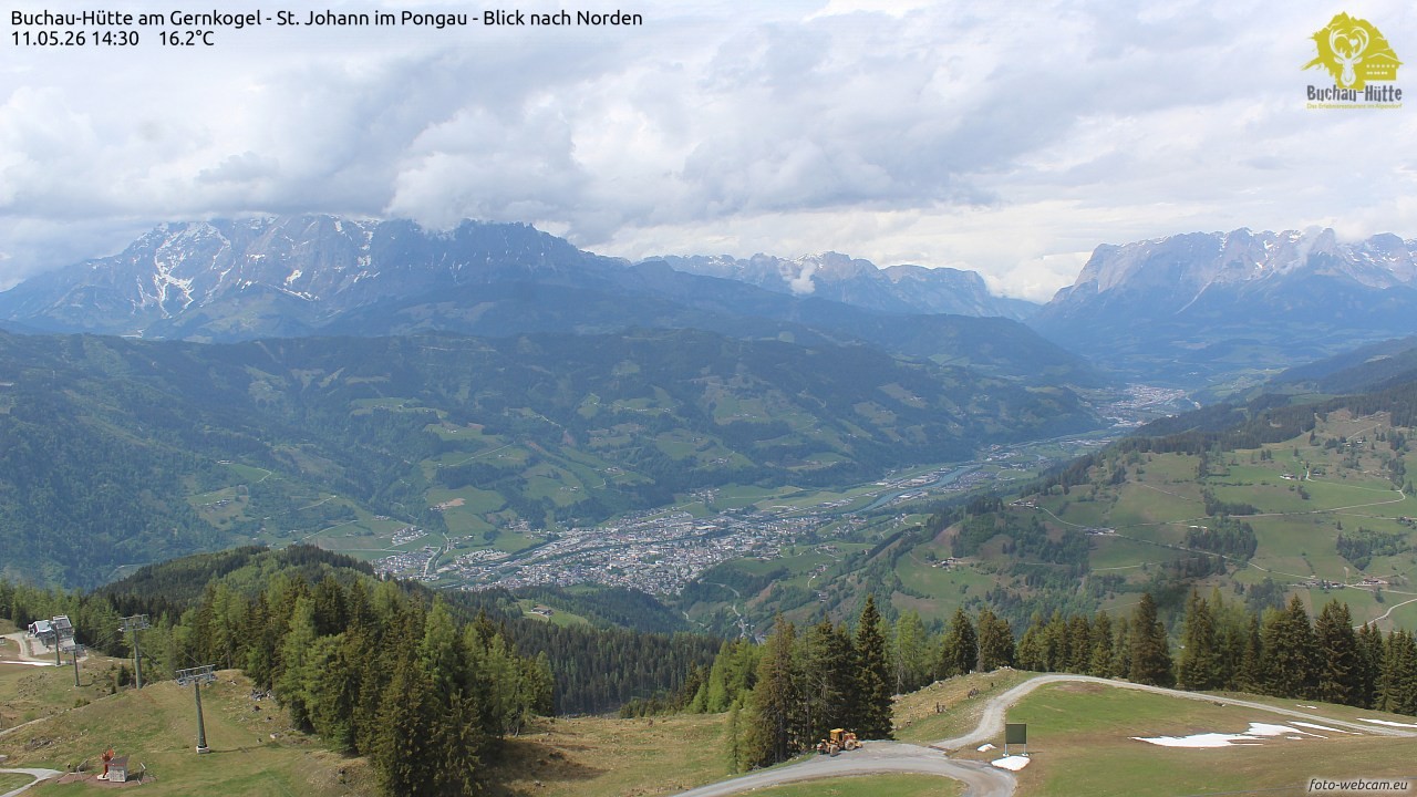 Archived image Webcam Gernkogel - View to the North