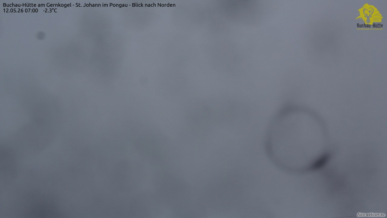Archiv Foto Webcam Buchau-Hütte am Gernkogel - St. Johann
