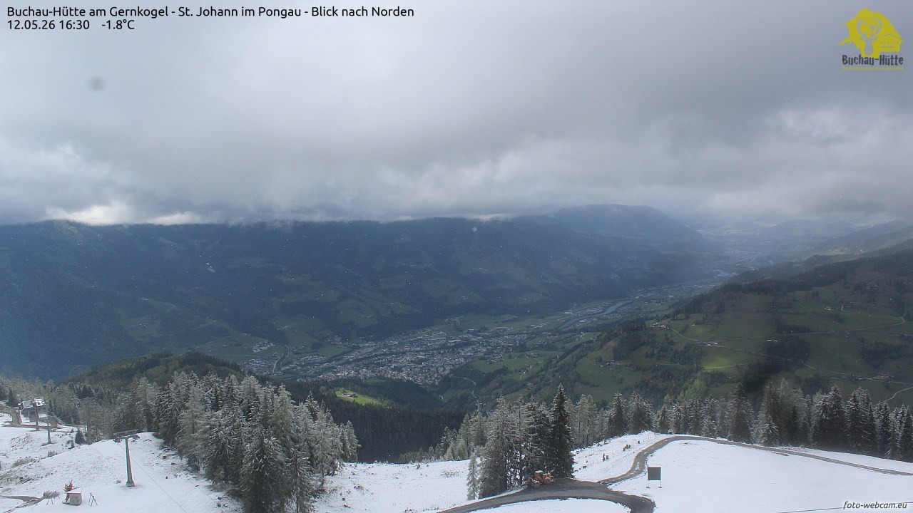 Archiv Foto Webcam Buchau-Hütte am Gernkogel - St. Johann