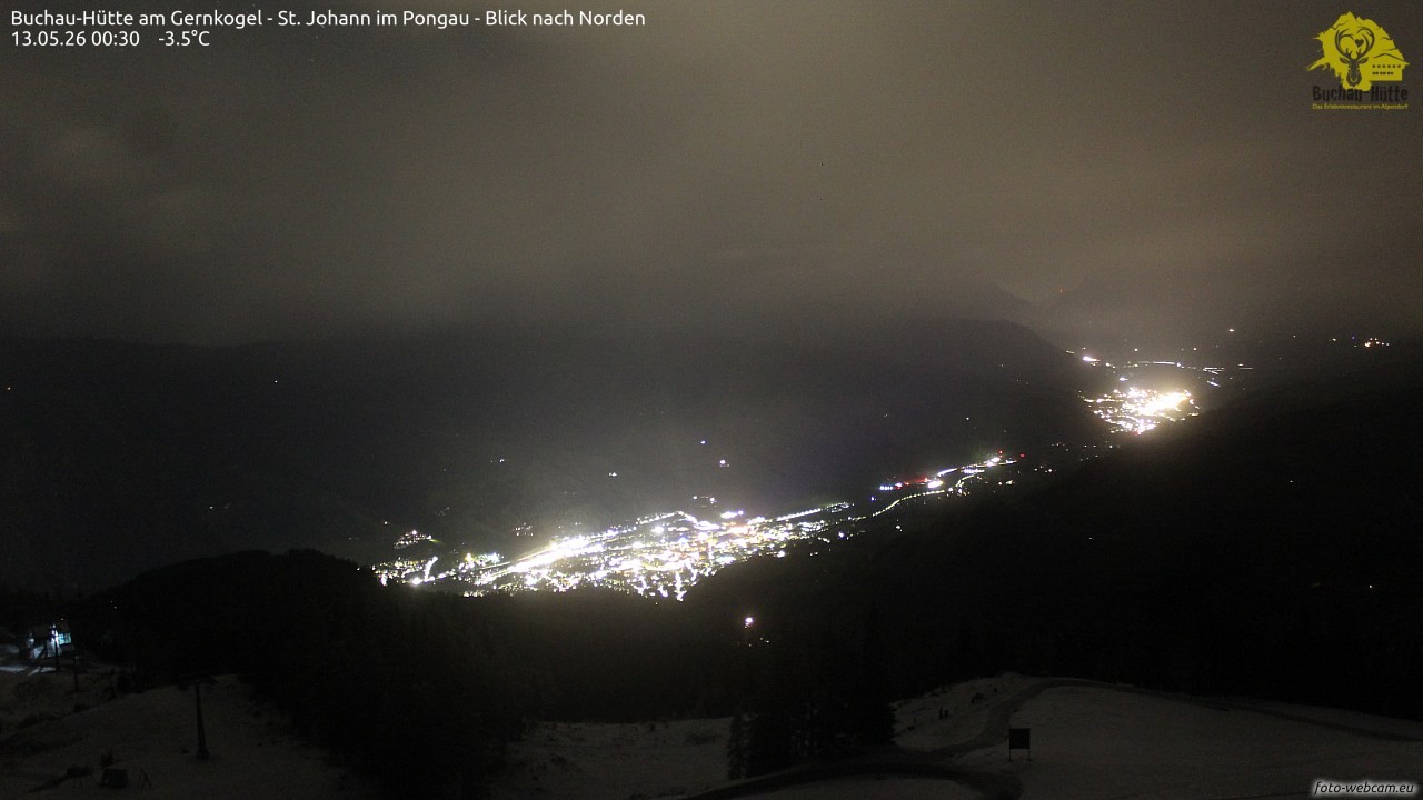 Archiv Foto Webcam Buchau-Hütte am Gernkogel - St. Johann