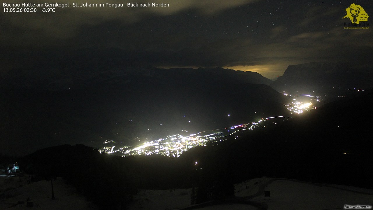 Archiv Foto Webcam Buchau-Hütte am Gernkogel - St. Johann