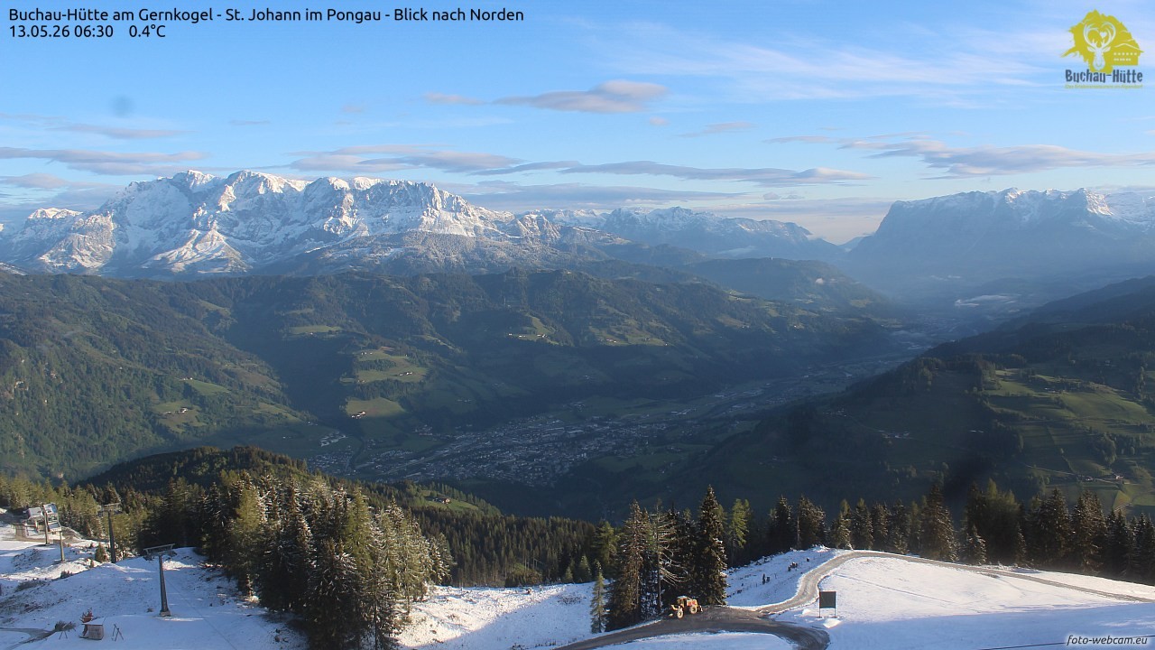 Archiv Foto Webcam Buchau-Hütte am Gernkogel - St. Johann