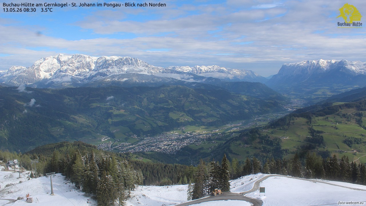 Archiv Foto Webcam Buchau-Hütte am Gernkogel - St. Johann