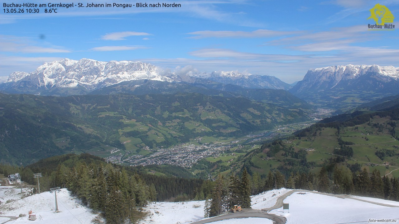 Archiv Foto Webcam Buchau-Hütte am Gernkogel - St. Johann