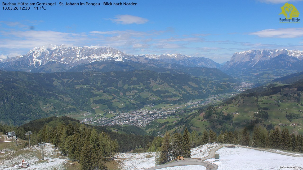 Archiv Foto Webcam Buchau-Hütte am Gernkogel - St. Johann
