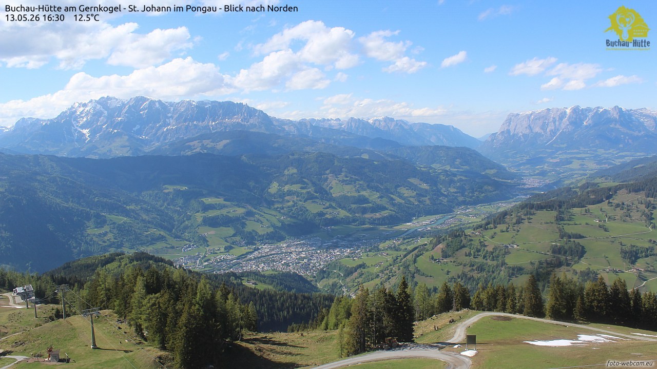 Archiv Foto Webcam Buchau-Hütte am Gernkogel - St. Johann