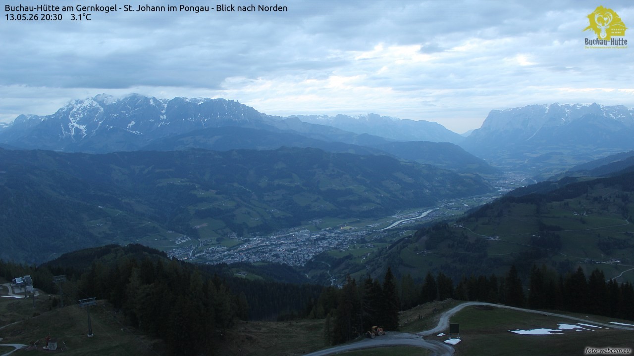 Archiv Foto Webcam Buchau-Hütte am Gernkogel - St. Johann