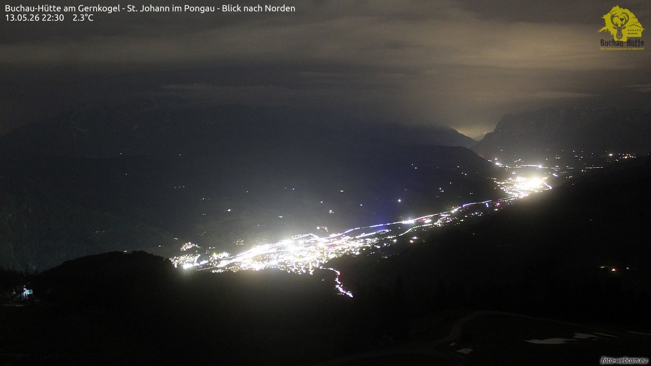 Archiv Foto Webcam Buchau-Hütte am Gernkogel - St. Johann