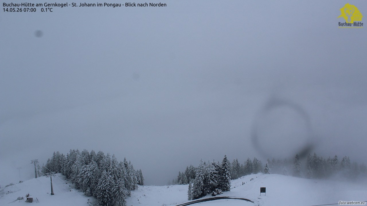 Archived image Webcam Gernkogel - View to the North