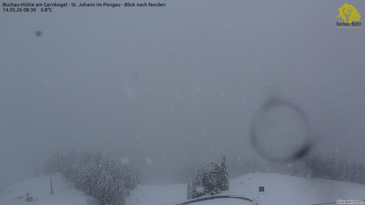 Archived image Webcam Gernkogel - View to the North
