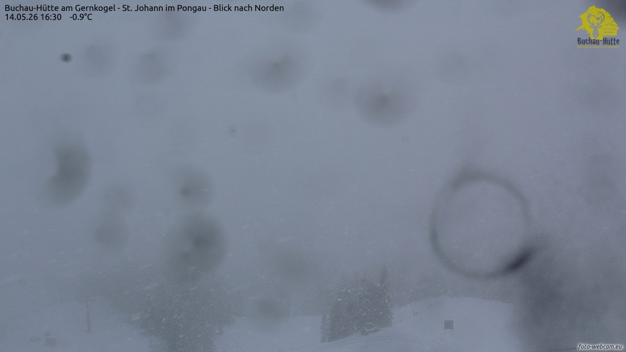 Archiv Foto Webcam Buchau-Hütte am Gernkogel - St. Johann