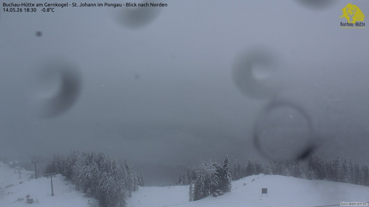 Archiv Foto Webcam Buchau-Hütte am Gernkogel - St. Johann