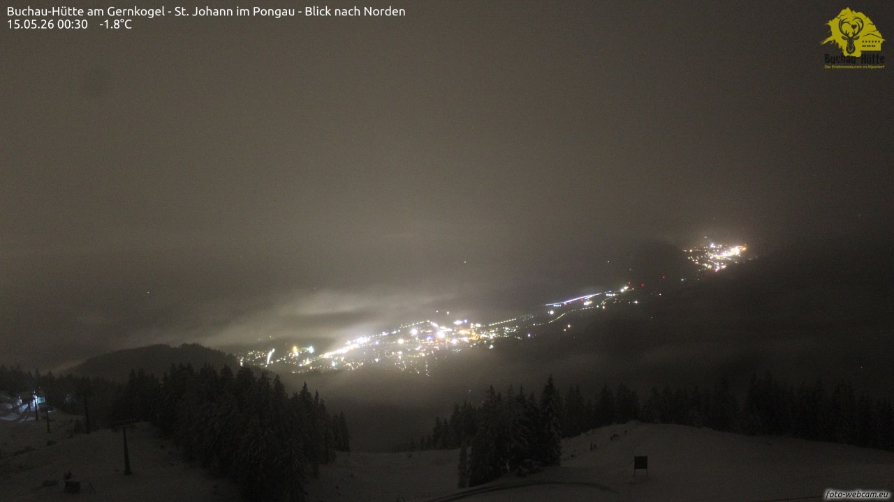 Archiv Foto Webcam Buchau-Hütte am Gernkogel - St. Johann