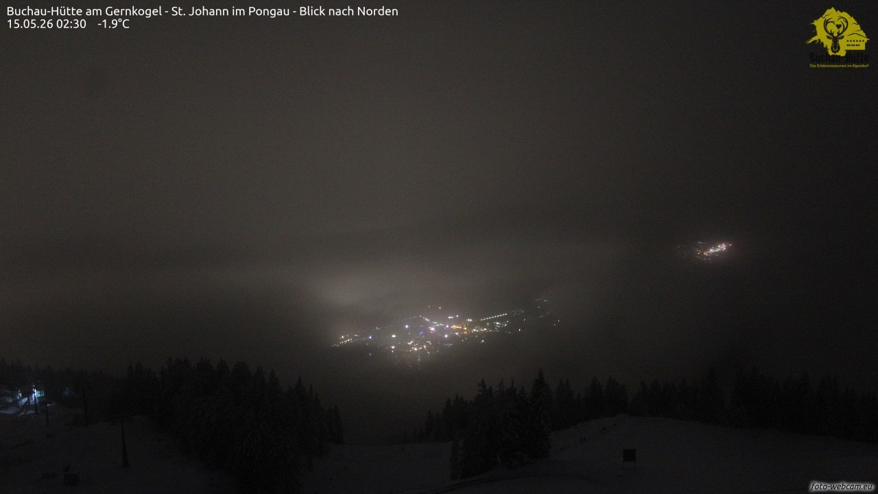 Archiv Foto Webcam Buchau-Hütte am Gernkogel - St. Johann