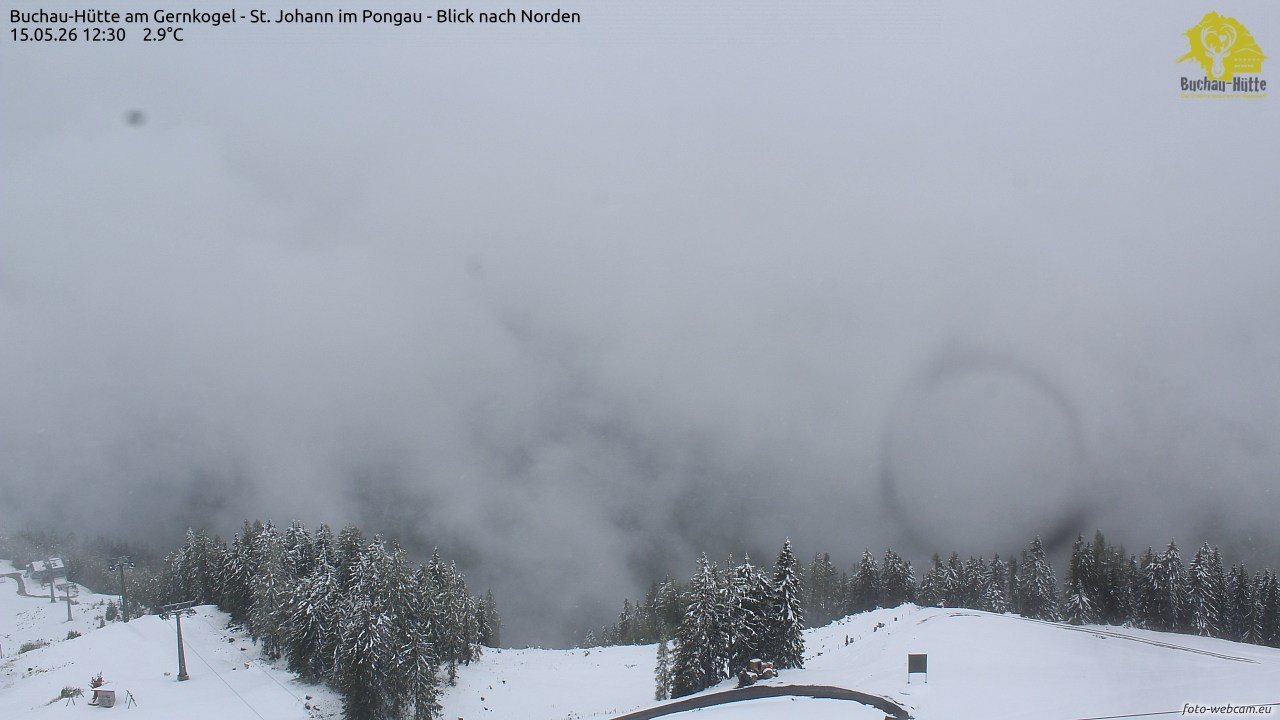 Archiv Foto Webcam Buchau-Hütte am Gernkogel - St. Johann