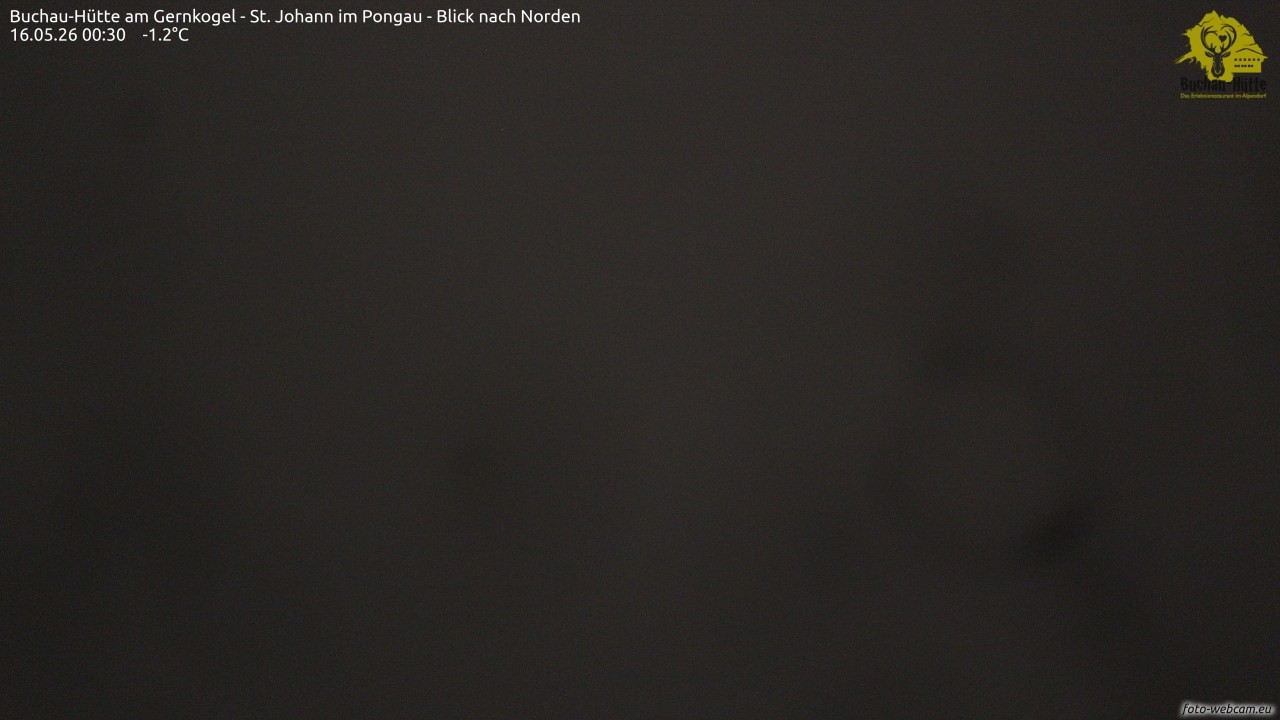 Archiv Foto Webcam Buchau-Hütte am Gernkogel - St. Johann