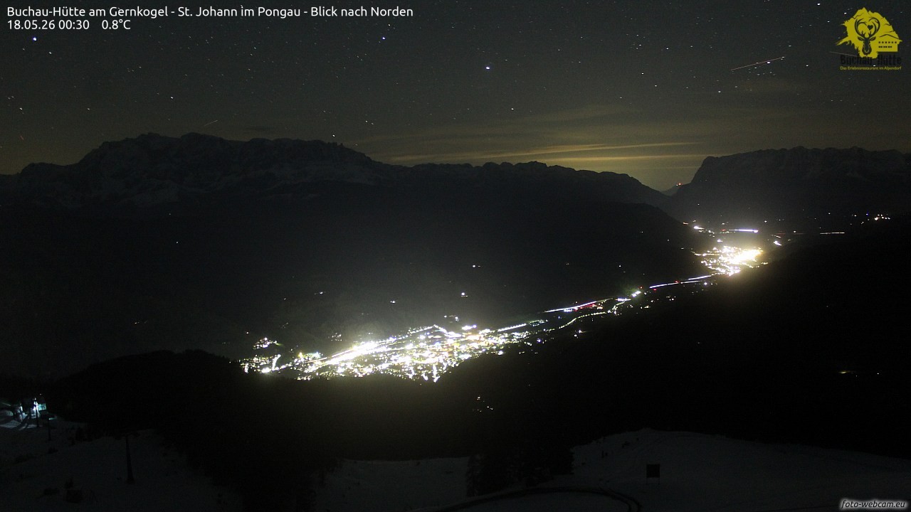 Archiv Foto Webcam Buchau-Hütte am Gernkogel - St. Johann