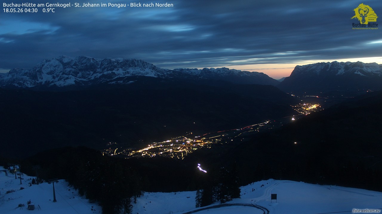 Archiv Foto Webcam Buchau-Hütte am Gernkogel - St. Johann