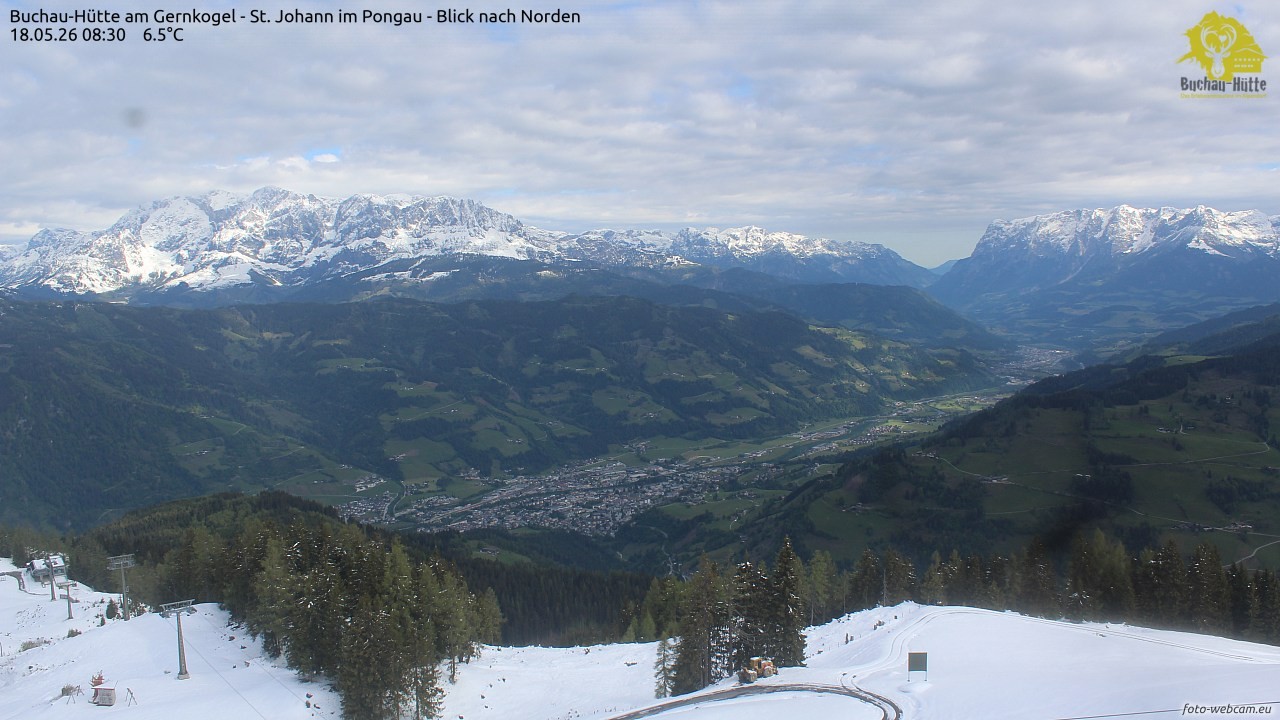 Archiv Foto Webcam Buchau-Hütte am Gernkogel - St. Johann