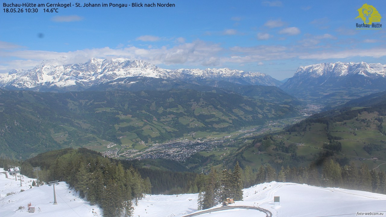 Archiv Foto Webcam Buchau-Hütte am Gernkogel - St. Johann