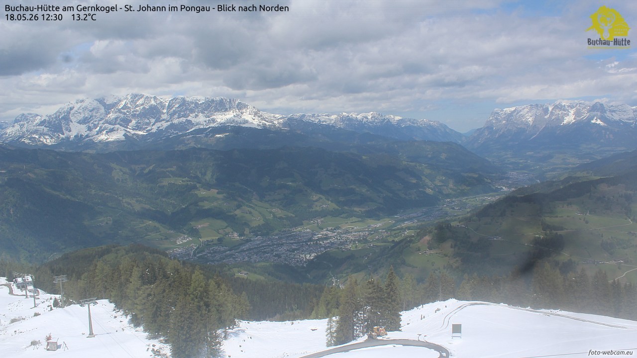 Archiv Foto Webcam Buchau-Hütte am Gernkogel - St. Johann